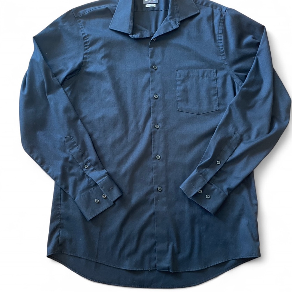 Van Heusen Black‎ Dress Shirt